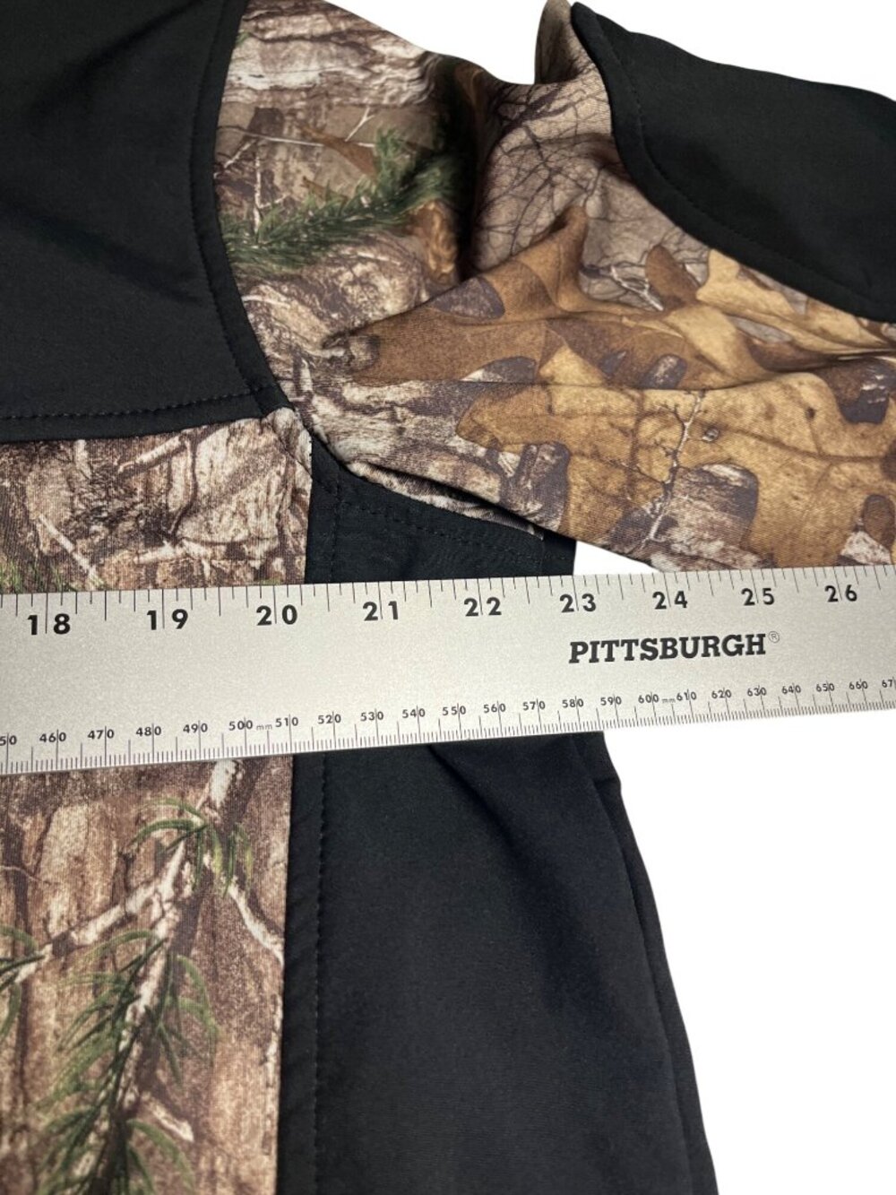 NWT- Realtree Camo Black Chicago Bears Softshell L Full-Zip Jacket fleece lined - Picture 14 of 16